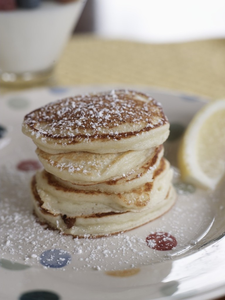 Lemon Ricotta Pancakes - Debra Ponzek