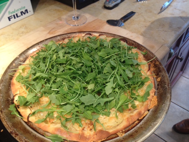 Caramelized Onion, Potato and Fontina Pizza Recipe by Debra Ponzek