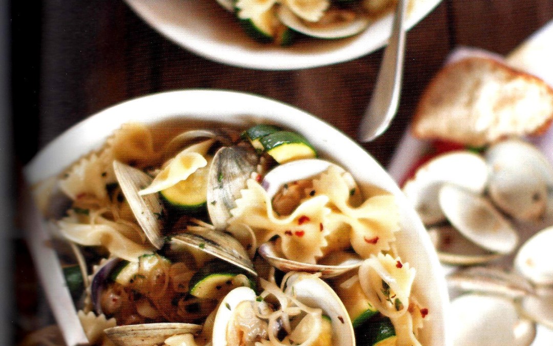 Farfalle with Zucchini and Clams Recipe