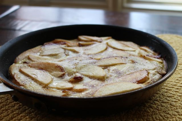 Perfectly Puffy Apple Soufflé Pancakes