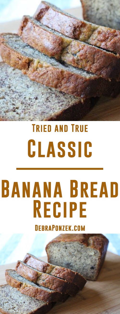 What is a simple recipe for banana nut bread?