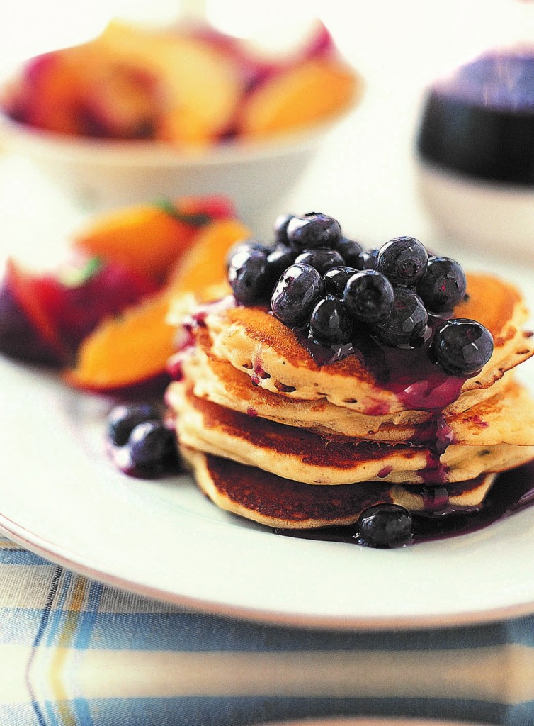 Blueberry Pancakes by Debra Ponzek