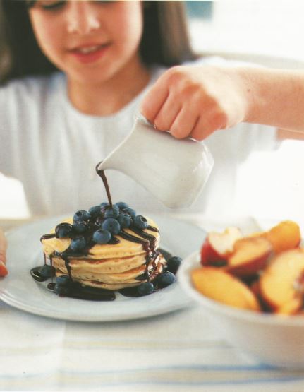 Perfect Blueberry Pancakes by Debra Ponzek