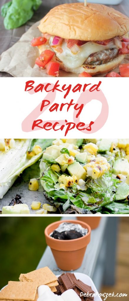 20 Backyard Party Recipes - Chef Debra Ponzek ~ Aux Delices Foods
