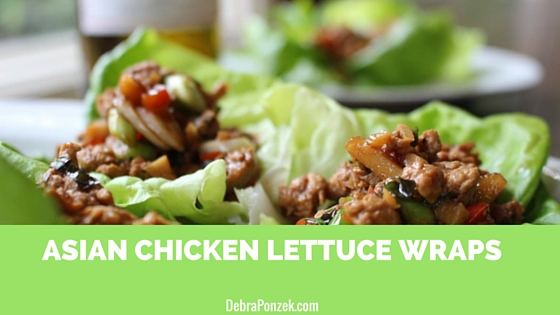 Asian Chicken Lettuce Wraps Recipe