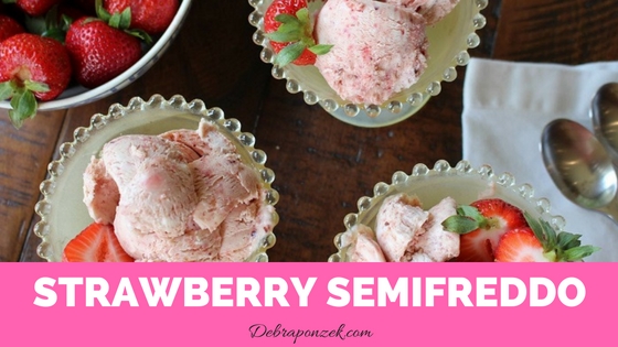 Strawberry Semifreddo Recipe