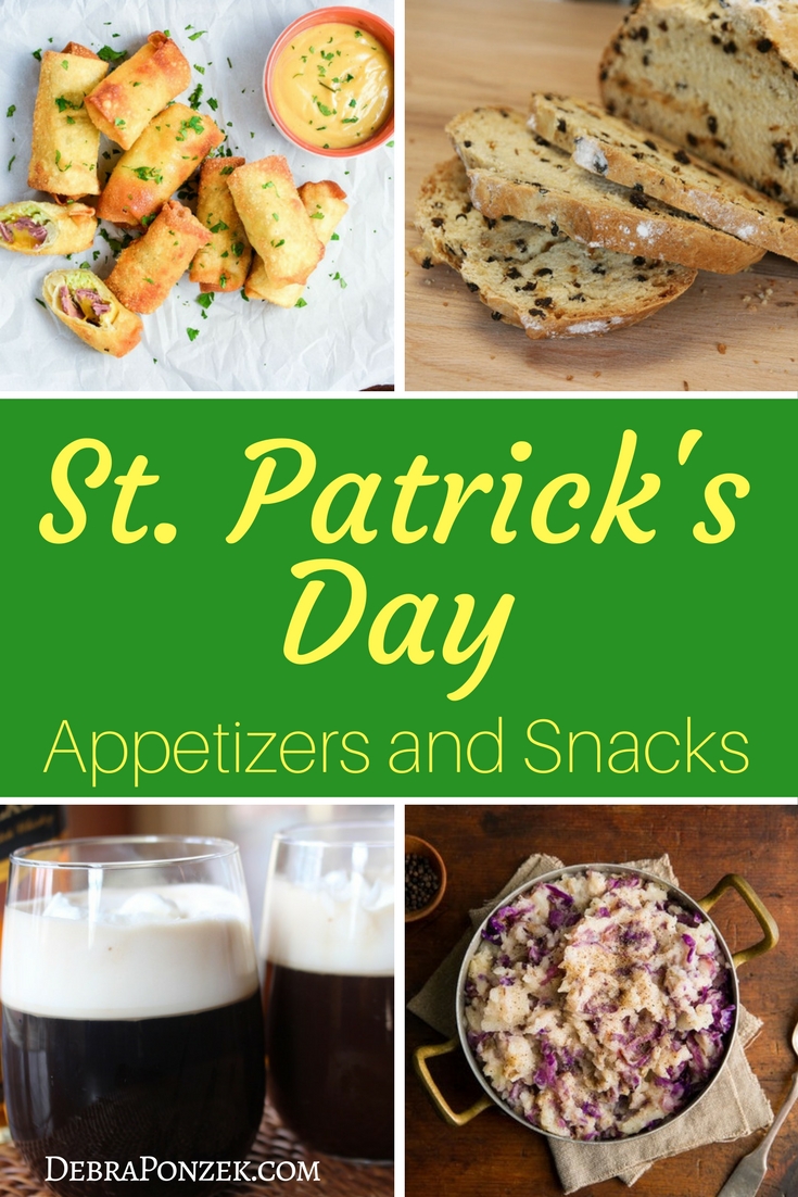 St. Patrick’s Day appetizers, meals, desserts, snacks and more can help you get in touch with your inner Irish on March 17th.